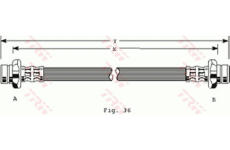 Brzdová hadica TRW PHA187