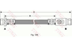 Brzdová hadice TRW PHA281
