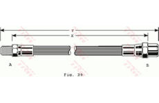 Brzdová hadice TRW PHB198