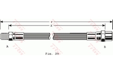 Brzdová hadice TRW PHB211