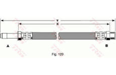 Brzdová hadice TRW PHB255