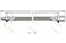Brzdová hadice TRW PHB374