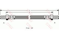 Brzdová hadice TRW PHC160