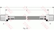Brzdová hadice TRW PHC178