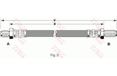 Brzdová hadice TRW PHC186