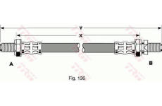 Brzdová hadice TRW PHC247