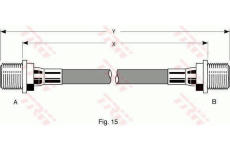 Brzdová hadice TRW PHC261