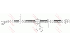 Brzdová hadice TRW PHD141