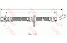 Brzdová hadice TRW PHD278