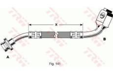 Brzdová hadica TRW PHD287