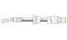 Brzdová hadice TRW PHD415