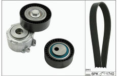 Ozubený klinový remeň - Sada HEPU 20-1809