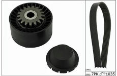 Ozubený klinový remeň - Sada HEPU 20-1847