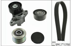 Ozubený klinový remeň - Sada HEPU 20-1867