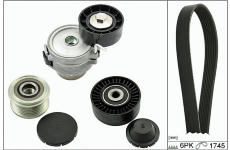 Ozubený klinový remeň - Sada HEPU 20-1908