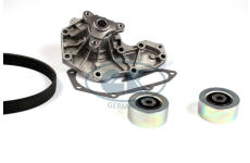 Vodní pumpa + klinový żebrový řemen GK K980301I