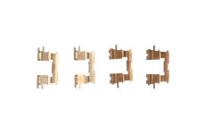 Sada príslużenstva oblożenia kotúčovej brzdy KAMOKA 1130007