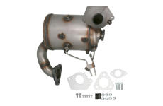 Filtr pevnych castic, vyfukovy system KAMOKA 8010182