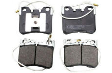 Sada brzdových destiček, kotoučová brzda DENCKERMANN B110097