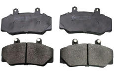 Sada brzdových destiček, kotoučová brzda DENCKERMANN B110807