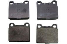 Sada brzdových destiček, kotoučová brzda DENCKERMANN B110820