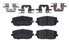 Sada brzdových destiček, kotoučová brzda DENCKERMANN B111609