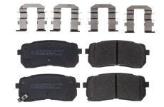 Sada brzdových platničiek kotúčovej brzdy DENCKERMANN B111610