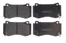 Sada brzdových destiček, kotoučová brzda DENCKERMANN B111614