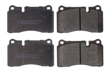 Sada brzdových platničiek kotúčovej brzdy DENCKERMANN B111615