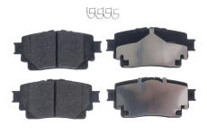 Sada brzdových platničiek kotúčovej brzdy DENCKERMANN B111683