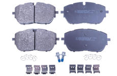 Sada brzdových platničiek kotúčovej brzdy DENCKERMANN B111914