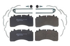 Sada brzdových destiček, kotoučová brzda DENCKERMANN BC11007M