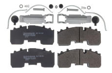 Sada brzdových destiček, kotoučová brzda DENCKERMANN BC11011M