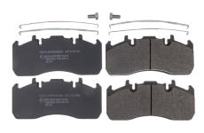 Sada brzdových destiček, kotoučová brzda DENCKERMANN BC11017M