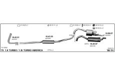 Výfukový systém IMASAF 502000104