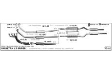 Výfukový systém IMASAF 502000202