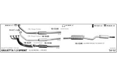 Výfukový systém IMASAF 502000203