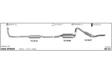 Výfukový systém IMASAF 502000244