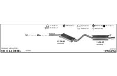 Výfukový systém IMASAF 504000166