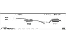 Výfukový systém IMASAF 511000007