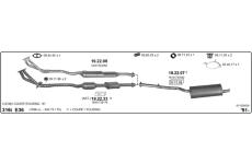 Výfukový systém IMASAF 511000039