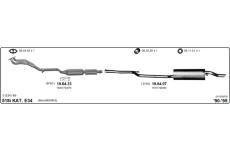 Výfukový systém IMASAF 511000078
