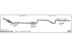 Výfukový systém IMASAF 513000021