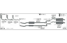 Výfukový systém IMASAF 514000058