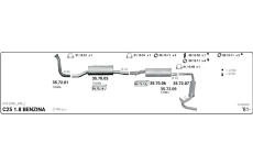 Výfukový systém IMASAF 514000091