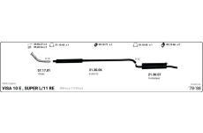 Výfukový systém IMASAF 514000145