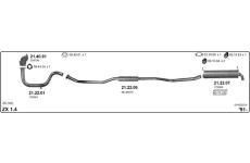 Výfukový systém IMASAF 514000214