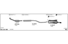 Výfukový systém IMASAF 514000225