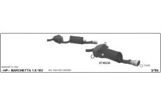 Sportovní tlumicí výfukový systém IMASAF 524000007