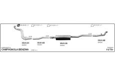 Výfukový systém IMASAF 524000030